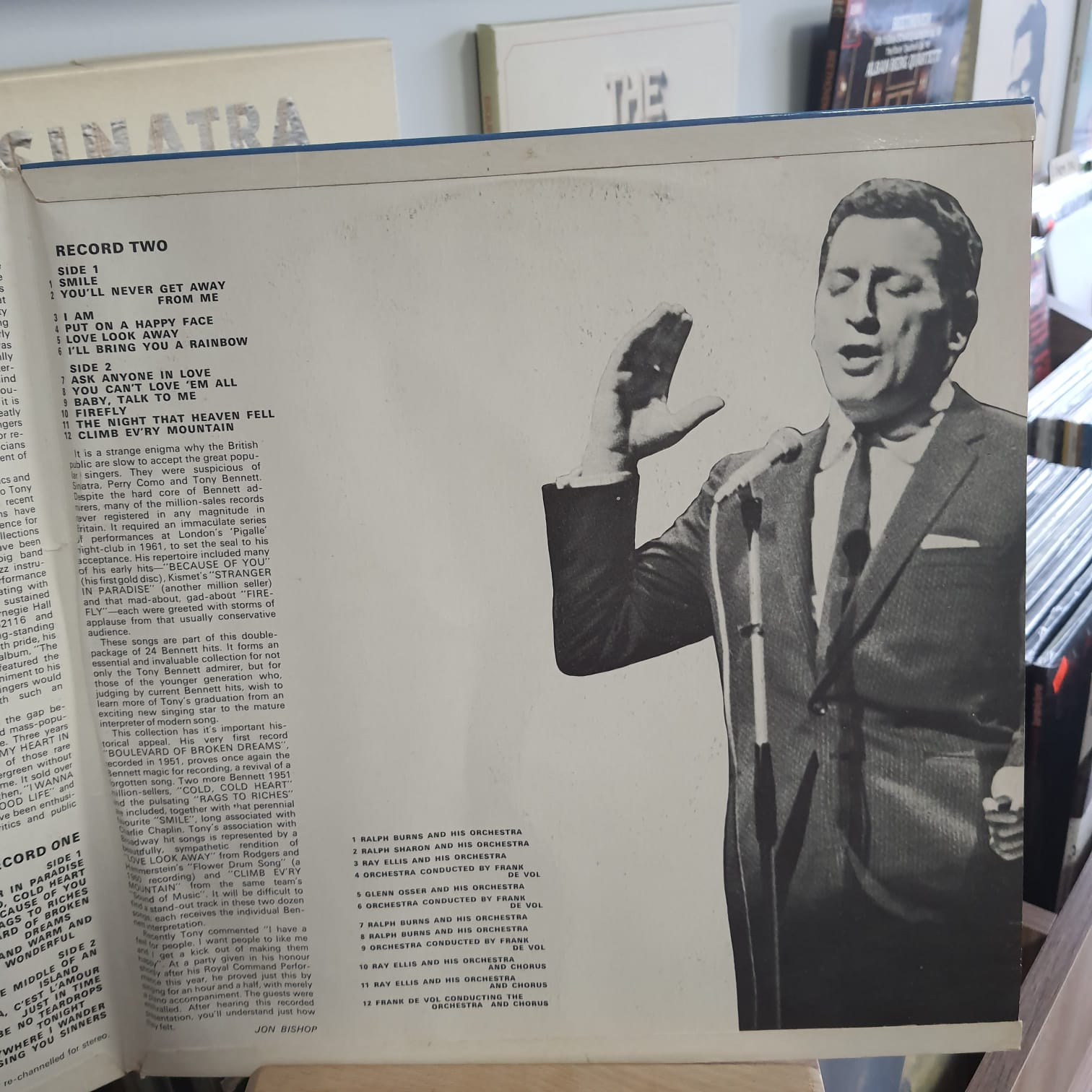 Tony Bennett – A String Of Tony's Hits - Plak 2LP