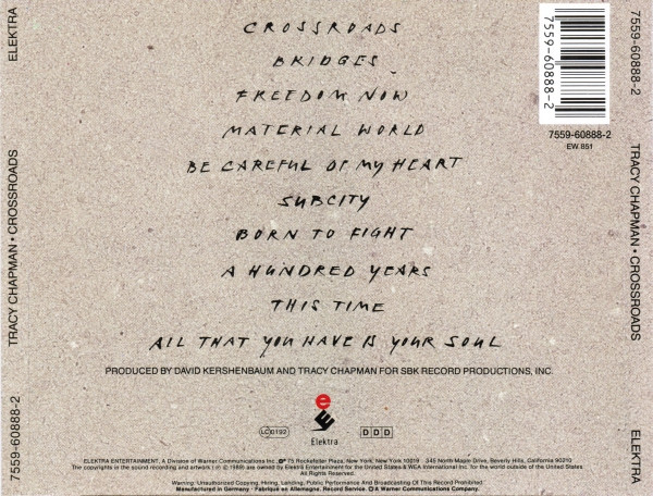 Tracy Chapman – Crossroads  -CD