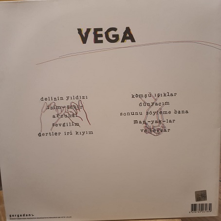Vega - Delinin Yıldızı - Plak LP